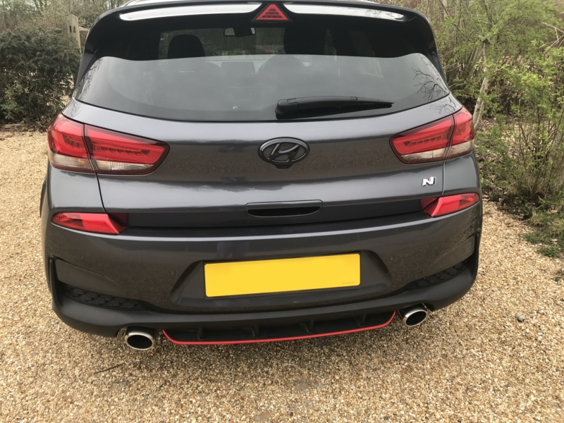 Hyundai i30N rear